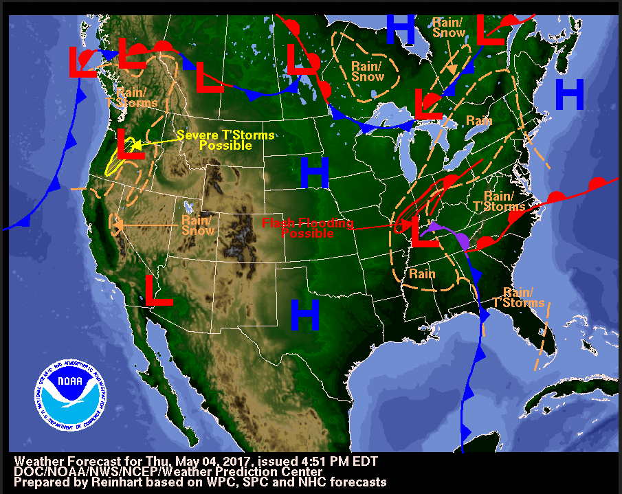 Basic Weather 101: Pressure and Fronts | American Partisan